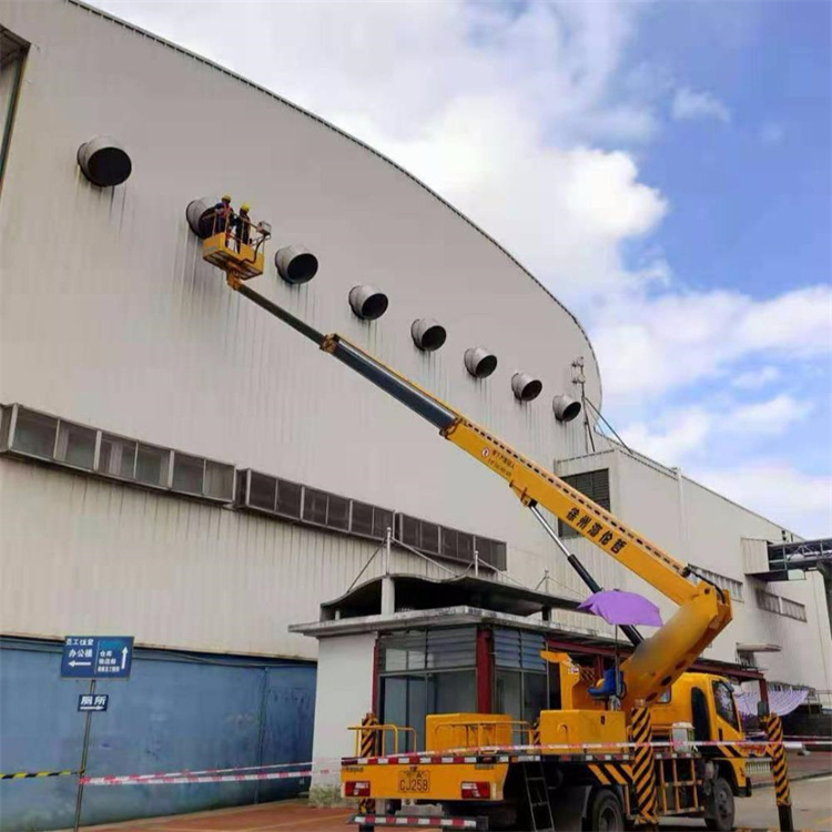 丹棱高空作业车出租服务：专业广告牌安装解决方案